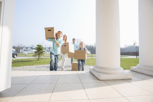 Residential moving support for a Blackfriars flat or apartment