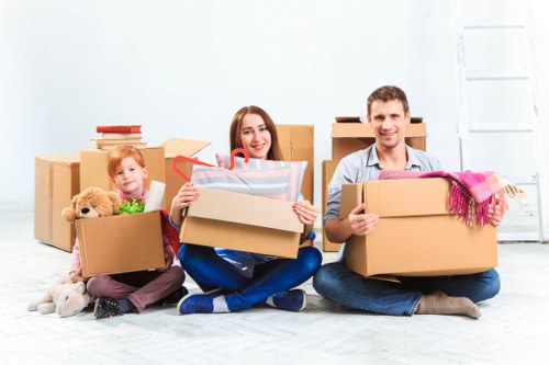 Local removals team assisting with a home move near Blackfriars