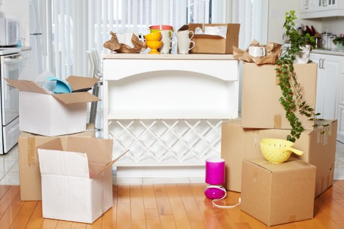 Careful handling of sofas and large furniture during a local move