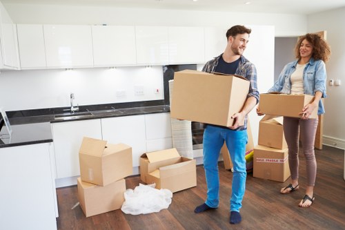 Small office relocation support in Blackfriars with loading and transport