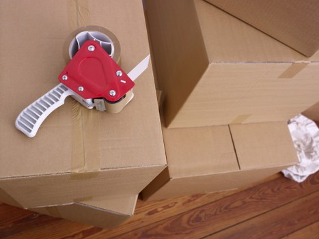 Moving van outside a central London property with access considerations