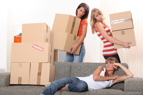 Protective wrapping and transport preparation for piano removals