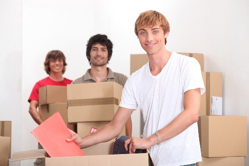 Packing and loading assistance for a central London removals job